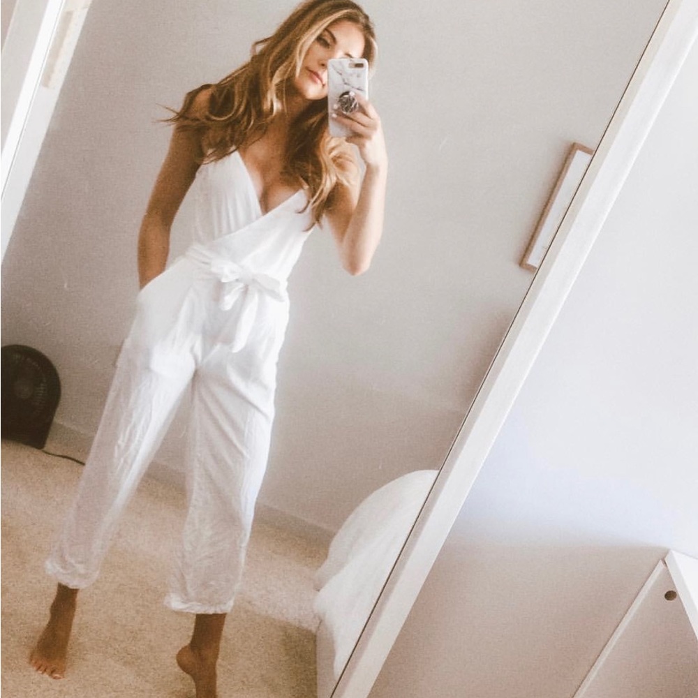 White jumpsuit